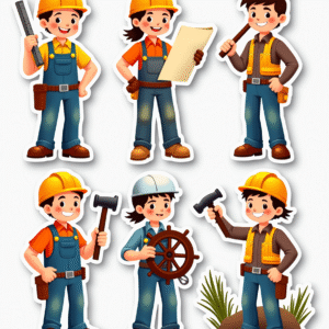 Profession - Sticker Sheet v5